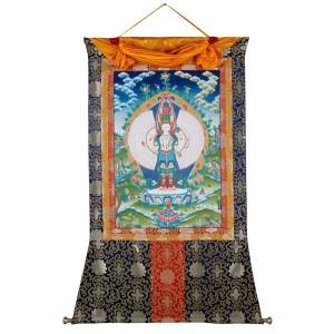 Thangka - Wheel of life no. 4 - 42 x 56cm