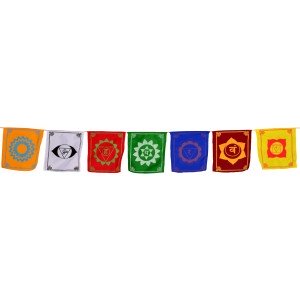 Prayer flag Om Mani Peme Hum 170cm
