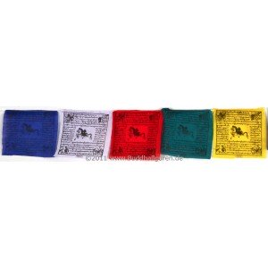 Prayer flag cotton (10 flags) 160 cm 5 pc