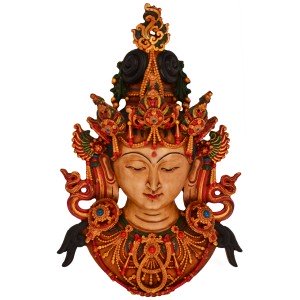Tara Mask 43 cm Resin painted