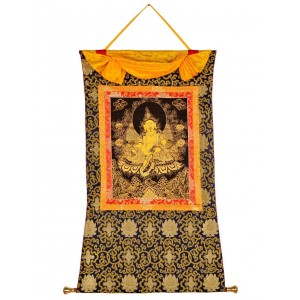 Monastry Thangka Jambhala - Kubera