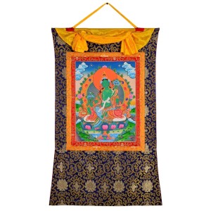 Thangka - Green Tara