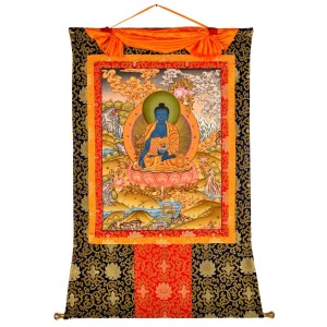 Thangka Medicine Buddha
