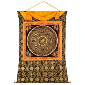 Tibetan Medicine Yoga Thangka no. 9 -39 x 50cm