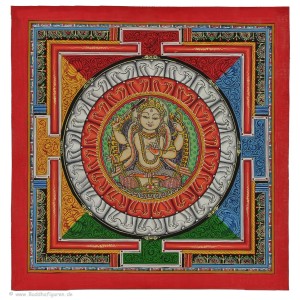 Thangka Manjushri