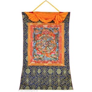 Thangka - Wheel of life no. 6 - 40 x 52cm