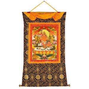 Monastry Thangka Jambhala - Kubera