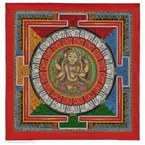 Thangka Manjushri
