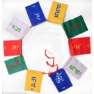 Prayer flag Om Mani Peme Hum