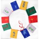 Prayer flag Om Mani Peme Hum