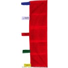 Prayer flag red Standarte