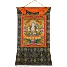 Thangka - Chenresig - Avalokitesvara 94X145 cm