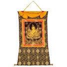 Monastry Thangka Jambhala - Kubera