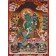 Thangka Grüne Tara gehobene Qualität